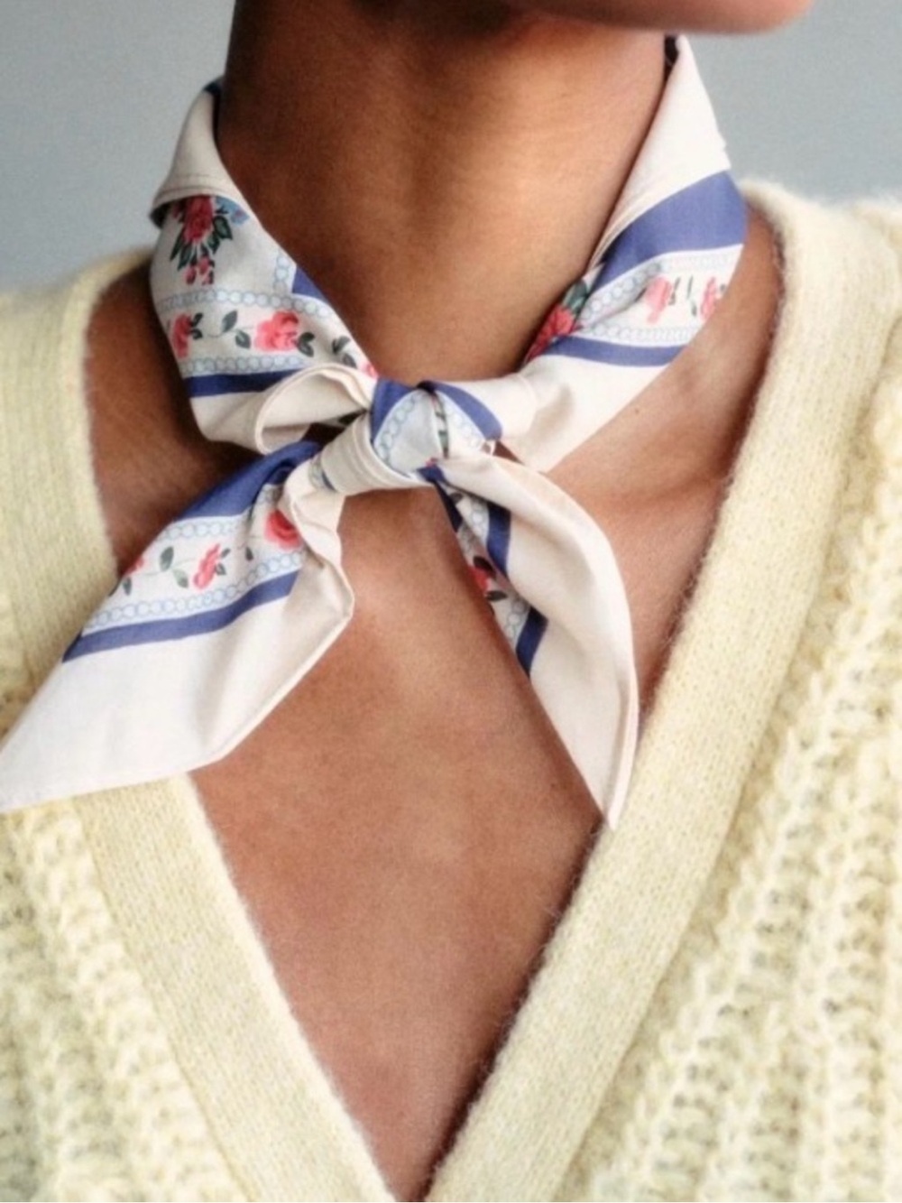 Sezane Gaston Scarf - Floral